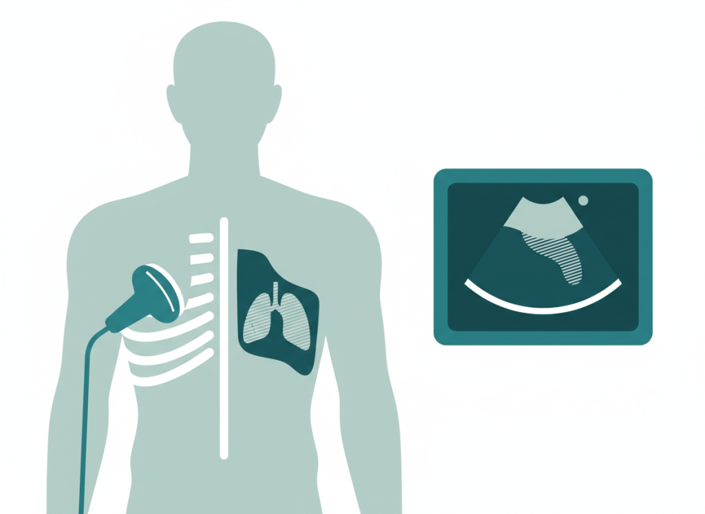 Derrame pleural no ultrassom: diagnóstico, sinais e estimativa de volume